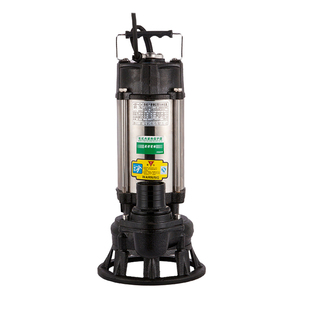 切割污水泵220V家用潜水泵 养殖厂沼气池化粪池大流量铰刀潜污泵