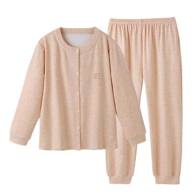 睡衣女士秋冬德绒长袖家居服
