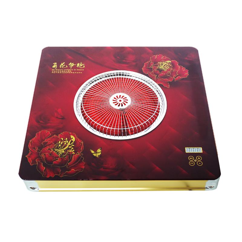 智琰电火盆取暖器家用多功能烤火盆节能电暖炉远红外速热取暖神器