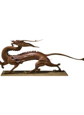 铜师傅全铜摆件龙行天下