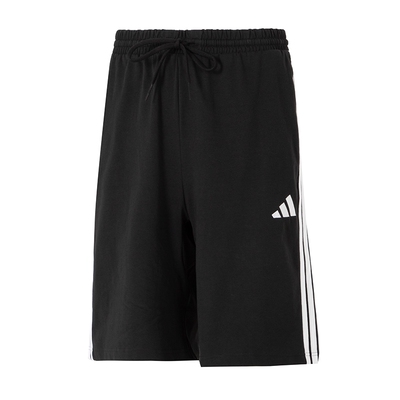 幸运叶子|Adidas阿迪达斯短裤五分裤男裤黑色快干运动短裤JE6405