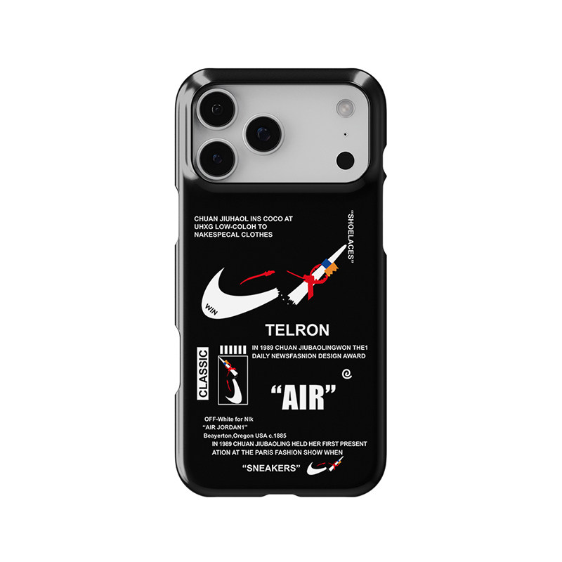 iPhone16promax创意文字磨砂苹果
