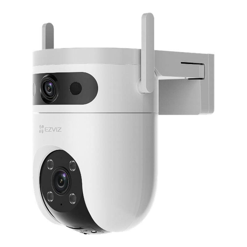 萤石H9c室外双摄云台360全景智能AI无线网络摄像头远程4G防水监控