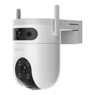 萤石H9C室外双摄云台360全景智能AI无线网络摄像头远程4G防水监控