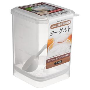日本进口酸奶杯自制开菲尔里海酸奶常温发酵容器保鲜盒冰箱储物罐