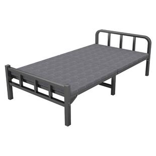 折叠床单人床午休床家用简易床成人出租房用宿舍铁床办公室双人床