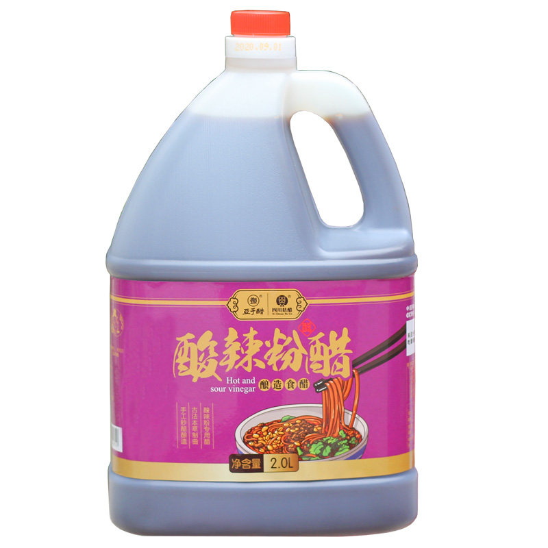 四川酸辣粉醋2L大包装