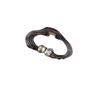 镂空云朵大抓夹发量多珍珠亚克力发夹女盘发鲨鱼夹发卡头饰高级感