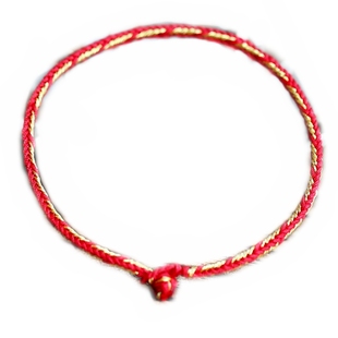 十全十美五行属相生肖如意绳本命年纯手工编织红绳手链脚链名族风