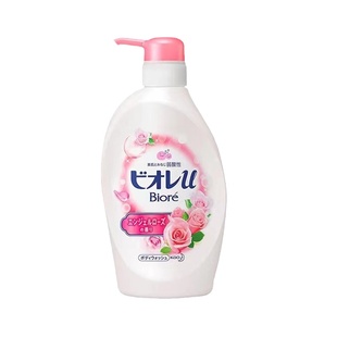 全家可用！日本本土花王碧柔滋润儿童沐浴露保湿沐浴乳水蜜桃香