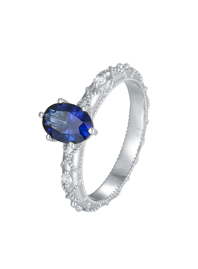 OBD原创925银蓝宝石戒指