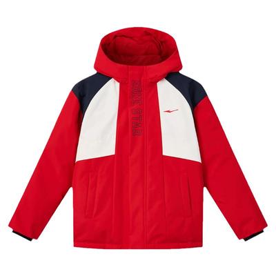 鸿星尔克三防加厚保暖儿童羽绒服