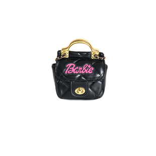 小包包女2024新款夏天通勤小香风质感小众单肩斜挎链条黑色迷你包