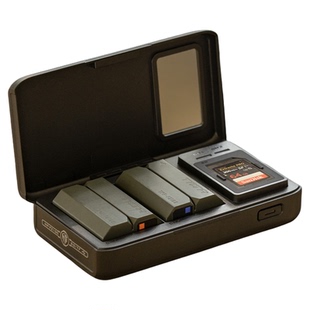 TILTA铁头NP-FZ100相机电池充电盒多功能适用索尼sony读卡器A7M4 A7C2 zve10二代a7m5充电器FX30 a7m3 zv1仓