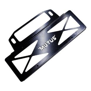 牛师傅推荐 绞盘导口不可调固定牌照架 前保险杠新交规牌照架