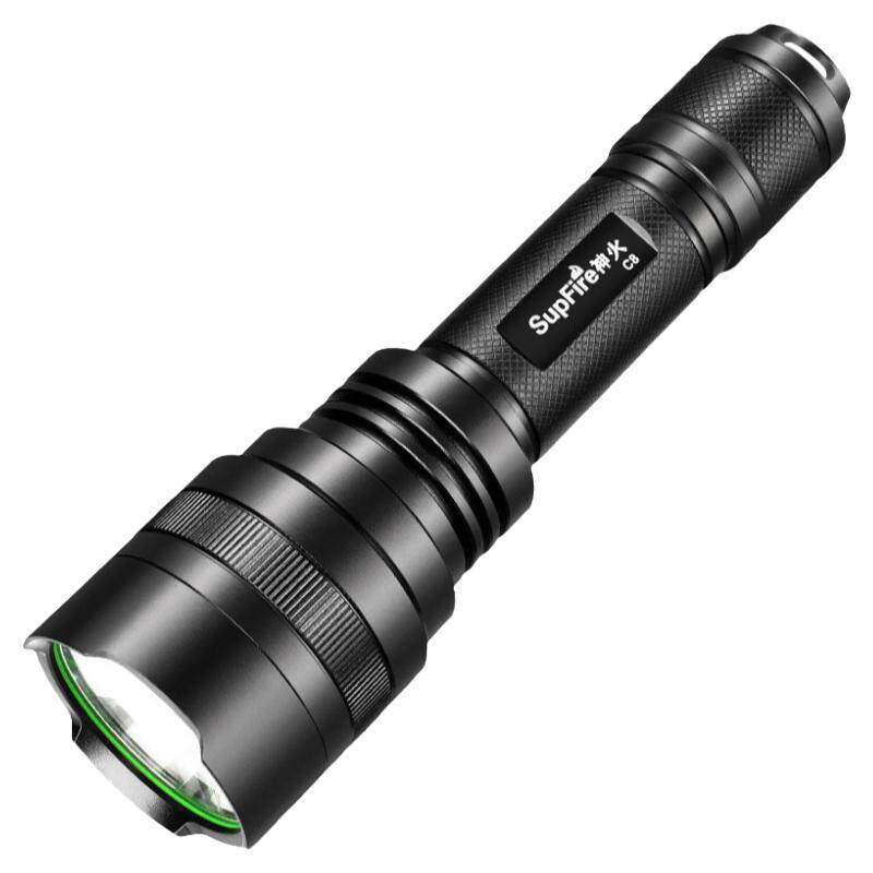 远射强光手电筒神火led