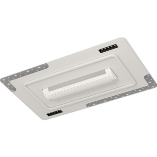 新款现代简约客厅吸顶灯无叶风扇灯LED大气主灯具静音节能大风力