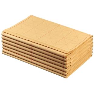 毛边纸米字格书法毛笔字练习纸加厚宣纸专用练字半生半熟初学者套装小学生练习专用纸米格24格书写毛毡墨汁