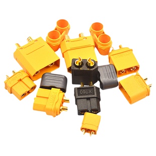 XT60插头30DU 90 150公头母头连接器香蕉头电池插头插座航模接口