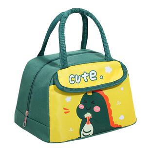 卡通便当包翻盖加大尺寸加厚铝箔外出长效保温保冷保鲜便当保温包