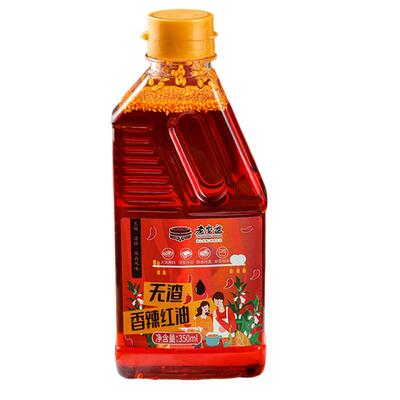 老磨盘辣椒油350ml调味凉菜调料
