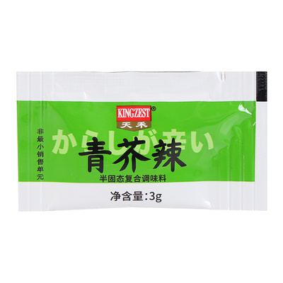 天禾生鱼片辣根酱芥末膏3g*100袋