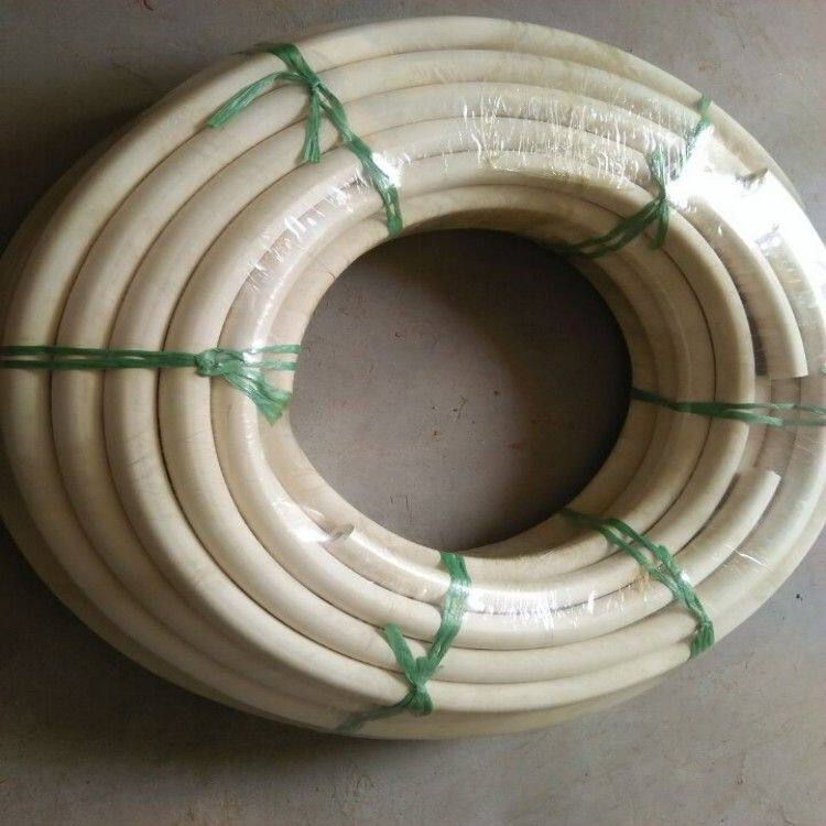 新款直销州博抽真空橡胶软管 现货负压胶管 白色橡胶真空管 硅橡