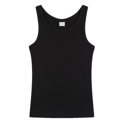 MOUSSY 2026春季新品辣妹风纯色简约修身针织背心女028IAA80-1014