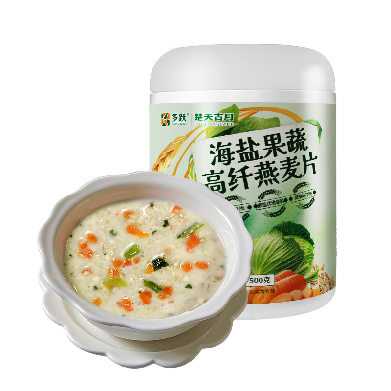 多跃果蔬高纤燕麦片营养早餐