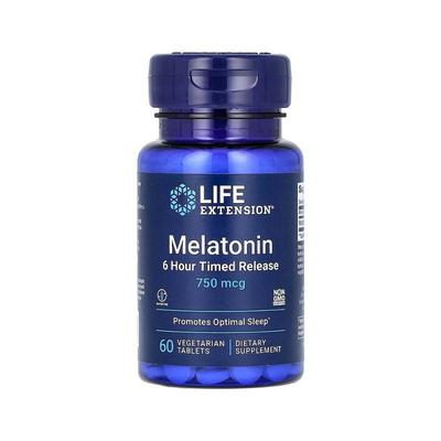 香港直发life extension生命延续褪黑素膳食补充剂胶囊60片