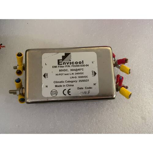 询价下单Envicool EMI滤波器，型号FD200-030-04