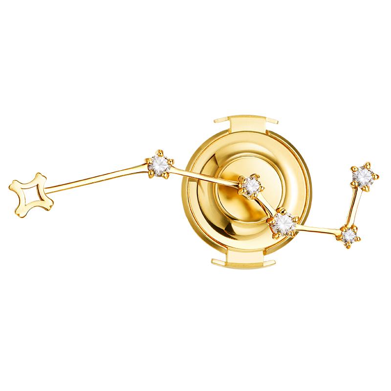 【低至7折】CIRCLE珠宝南斗六星系列18K金天然钻石胸针真钻