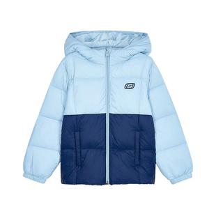 Skechers斯凯奇童装儿童轻薄羽绒服冬季男女童三防羽绒保暖外套