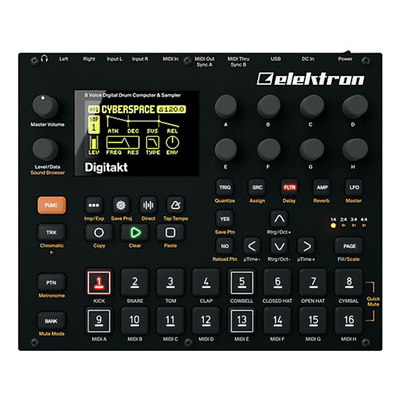 国行digitakt通道节拍模拟合成器