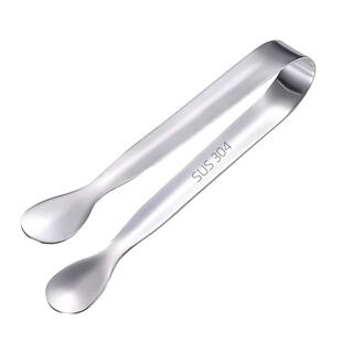 不锈钢小巧糖夹冰块夹咖啡厅小号方糖夹甜品零食夹食品夹食物夹子