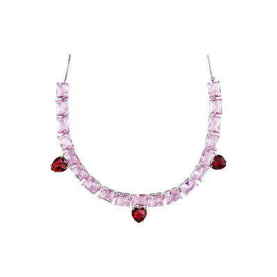 联名爱心重工小众毛衣链项链