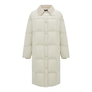 【王玉雯同款】雪中飞25冬新款女士高克重长款羽绒服高智加厚抗寒