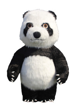 充气大熊猫道具衣服人偶网红活动