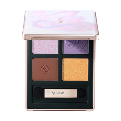 花西子蝶翼浮光四色眼影