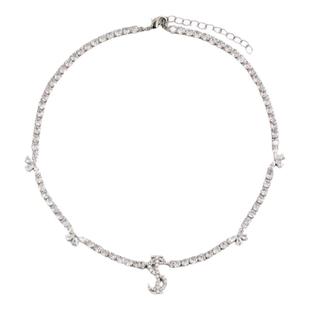 ASAPROCKY艾志恒Asen同款STK锆石满钻蝴蝶颈链项链小众高级嘻哈风