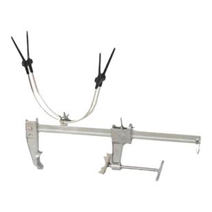 u型支架桥筏支架新款便携筏钓竿可调节筏钓金属支撑架固定支架