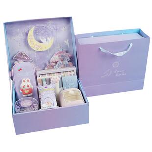 新年礼物女生学习礼品生日伴手礼学习奖励小女孩学生文具套装礼盒