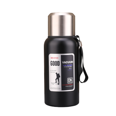 全钢保温杯男女316不锈钢大容量高档水壶户外茶水分离泡茶水杯子