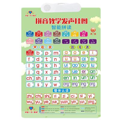 学拼读神器汉语拼音有声挂图