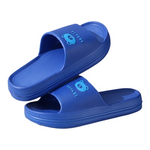 夏季凉拖鞋男款室内居家用女士防滑外穿通用踩屎感厚底EVA凉拖鞋