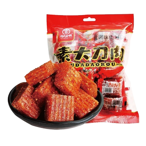 大刀肉辣条块8090后儿时怀旧麻辣休闲香辣素肉小吃零食