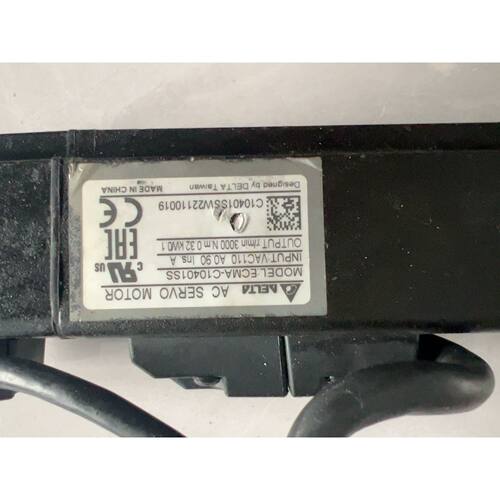 询价台达伺服电机ECMA-C10401SS，100W，输入VAC