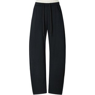 LINCCHIC金羽杰2026年春季新品造型感高腰弧形卫裤女S261KP378Y