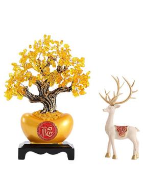 中式创意客厅入户玄关摆件装饰品