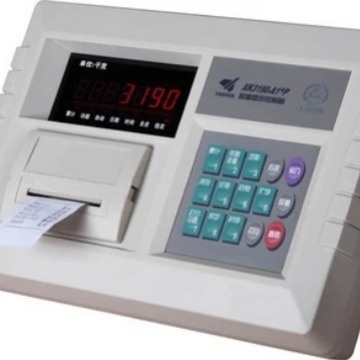 耀华XK3190-A1+P带针式微型打印150kg300kg电子打印称台秤公斤75